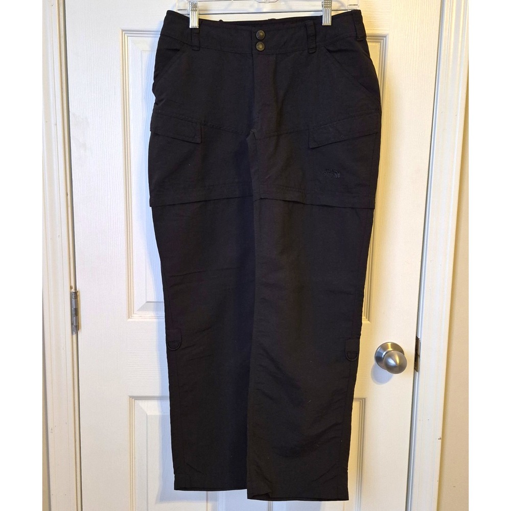 The North Face Women's Black Cargo Style Pants Regular Size 8